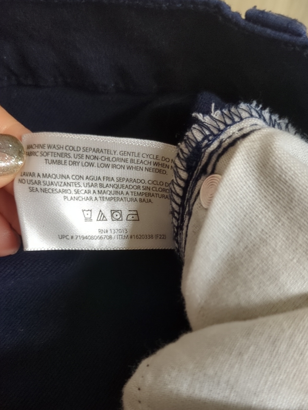 Banana Republic Navy Slim Traveler Pants - Picture 5 of 6
